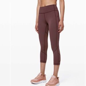 Lululemon Pace Rival Crop *22"
Cherry Cola